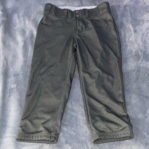 Black womens Mizuno softball pants